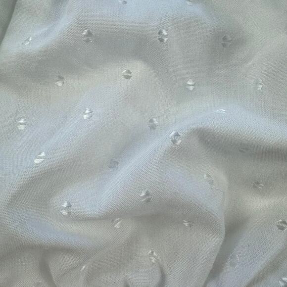 Baby Girl's 0-3 Month's Bloomer Shorts White Embroidered Silky Trim - Picture 4 of 8